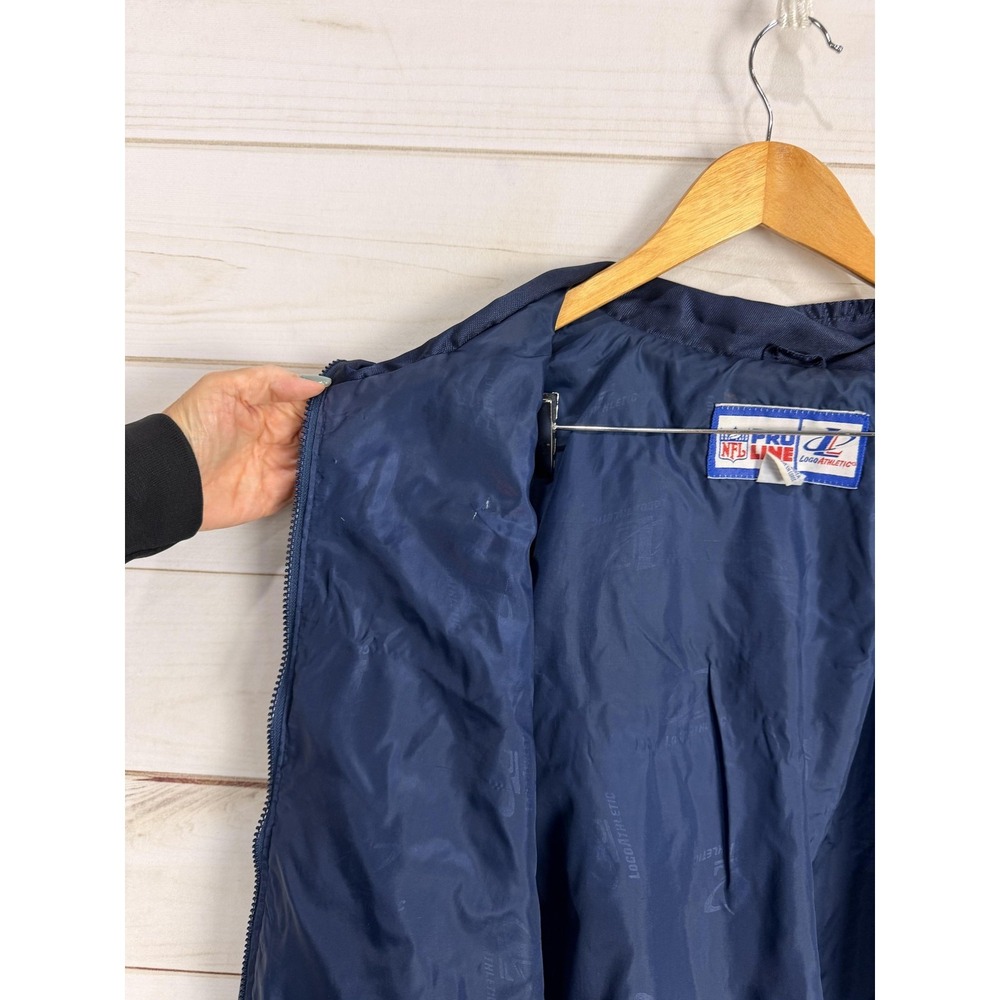 Vintage Dallas Cowboys Pullover Jacket Mens XL NFL Football Logo Athletic 90s - Picture 6 of 12